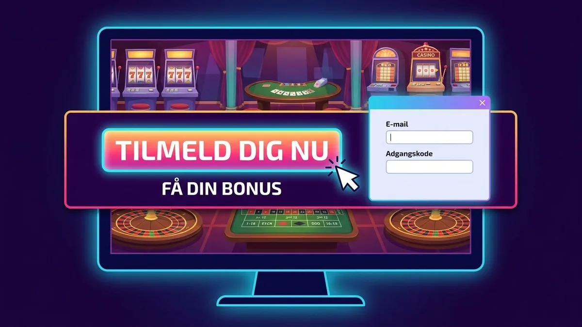 Registrer dig med bonus